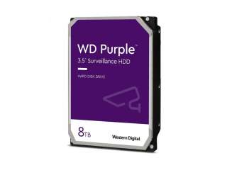 Жесткий диск HDD 8Tb Western Digital Purple SATA3 128Mb 3,5" для Hikvision WD84PURU-64