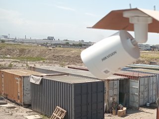 Видеонаблюдение на строительной площадке: камеры, связь и монтаж