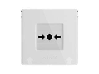 Ajax ManualCallPoint (белая) кнопка пожарной тревоги