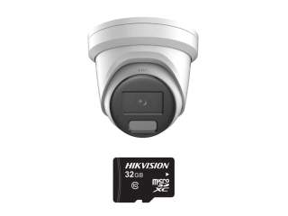 IP-видеокамера 4Мп Hikvision DS-2CD2347G2H-LI(2.8mm)(eF) + Флеш-карта на 32Гб