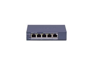 4-портовый PoE коммутатор Hikvision DS-3E0505P-E/M(B)