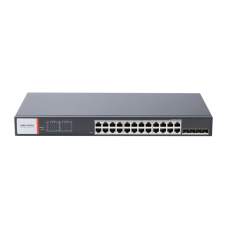 24-портовый PoE коммутатор Hikvision DS-3T1528HP-SI-24P4F