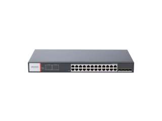 24-портовый PoE коммутатор Hikvision DS-3T1528HP-SI-24P4F