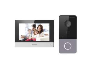 Комплект IP-видеодомофона Hikvision DS-KIS603-P(D) с экраном 7 дюймов