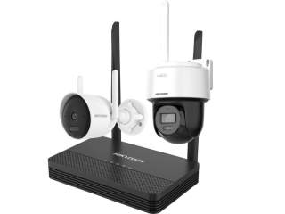 Комплект Wi-Fi видеонаблюдения Hikvision NKS422WBPH 2MP (2 камеры + NVS)