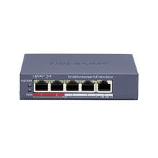 4-портовый PoE коммутатор Hikvision DS-3E0105P-E/M(C)