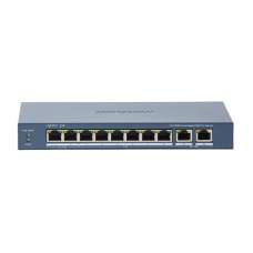 8-портовый PoE коммутатор Hikvision DS-3E0310HP-E(C)