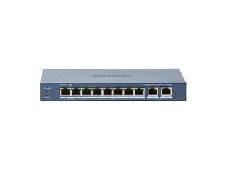 8-портовый PoE коммутатор Hikvision DS-3E0310HP-E(C)