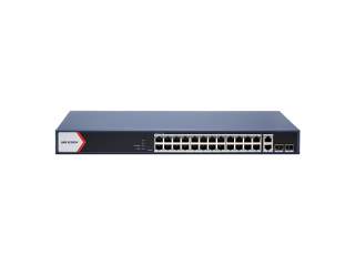 28-портовый гигабитный управляемый PoE коммутатор Hikvision DS-3E1528P-EI/M