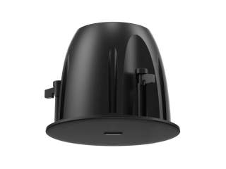 Аналоговый двухполосный потолочный динамик Hikvision DS-QAZ0610G1 (10 Вт) черный