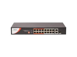 16-портовый PoE коммутатор HiLook NS-0318P-130(C)