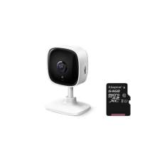 Комплект wifi камеры TP-Link Tapo TC60+64Gb