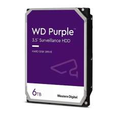 Жесткий диск для видеонаблюдения HDD 6Tb Western Digital Purple WD64PURZ