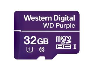 Карта памяти 32GB WD Purple MicroSDHC Class 10 WDD032G1P0C