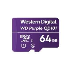 Карта памяти 64GB WD Purple MicroSDXC Class 10 WDD064G1P0C