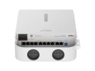 10-портовый неуправляемый уличный PoE коммутатор Wi-Tek WI-PS210-O