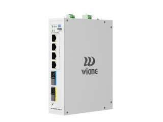 6-портовый промышленный управляемый PoE коммутатор Wi-Tek WK-PCES306-1A1B-H