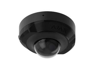 Ajax DomeCam Mini охранная IP-камера видеонаблюдения 5 Мп 2,8 мм черная