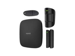 Ajax Hub Kit Plus комплект безопасности в черном цвете
