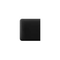 Ajax SideButton (1-gang/2-way) черная боковая сенсорная кнопка для выключателя LightCore