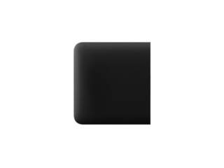 Ajax SideButton (1-gang/2-way) черная боковая сенсорная кнопка для выключателя LightCore