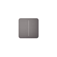 Ajax SoloButton (2-gang) grey сенсорная кнопка для умного выключателя Ajax LightCore (2-gang)