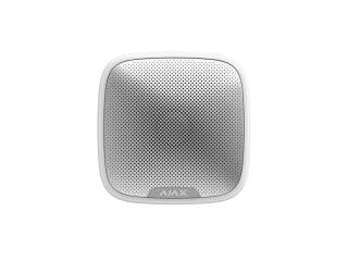 Ajax StreetSiren Jeweller сирена для улицы и помещения, белая