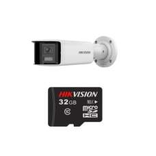 IP  видеокамера Hikvision DS-2CD2T47G2P-LSU/SL (2,8 мм) (C) + HS-TF-L2(STD)/32G/P