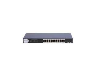 Коммутатор PoE Hikvision DS-3E0526P-E/M (B) 24 порта