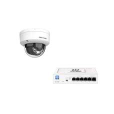 Коммутатор Wi-Tek WK-PS206 и камера Hikvision DS-2CD2143G2-LIS2U