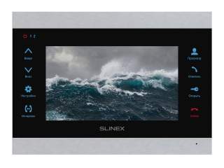 Видеодомофон HD Slinex SL-07MHD серебро + черный