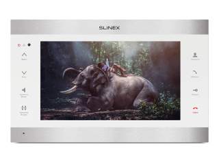 Видеодомофон HD Slinex SL-10IPTHD серебро + белый