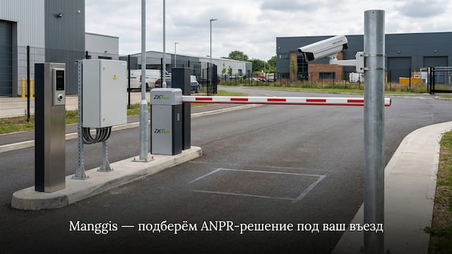 Монтаж и установка шлагбаумов с распознаванием номеров