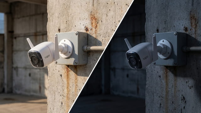 Бюджетная охрана объекта: турникет, шлагбаум, Tapo