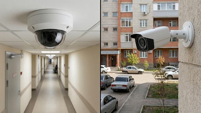 Цилиндрические камеры видеонаблюдения