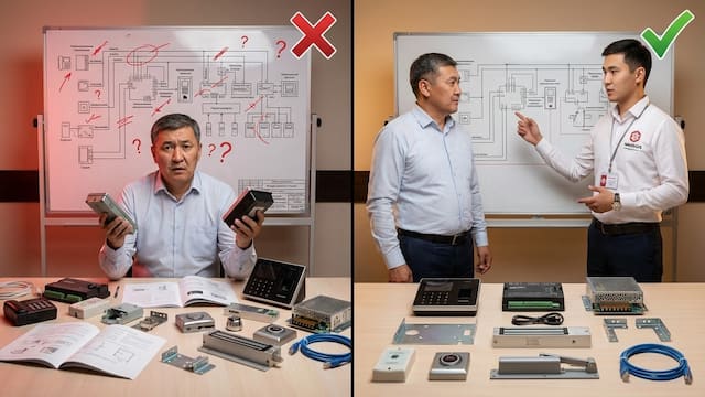 Комплектующие для СКУД: контроллеры, считыватели, терминалы