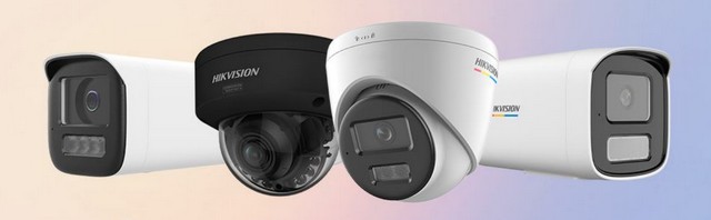 разные виды камер видеонаблюдения купить в Алматы